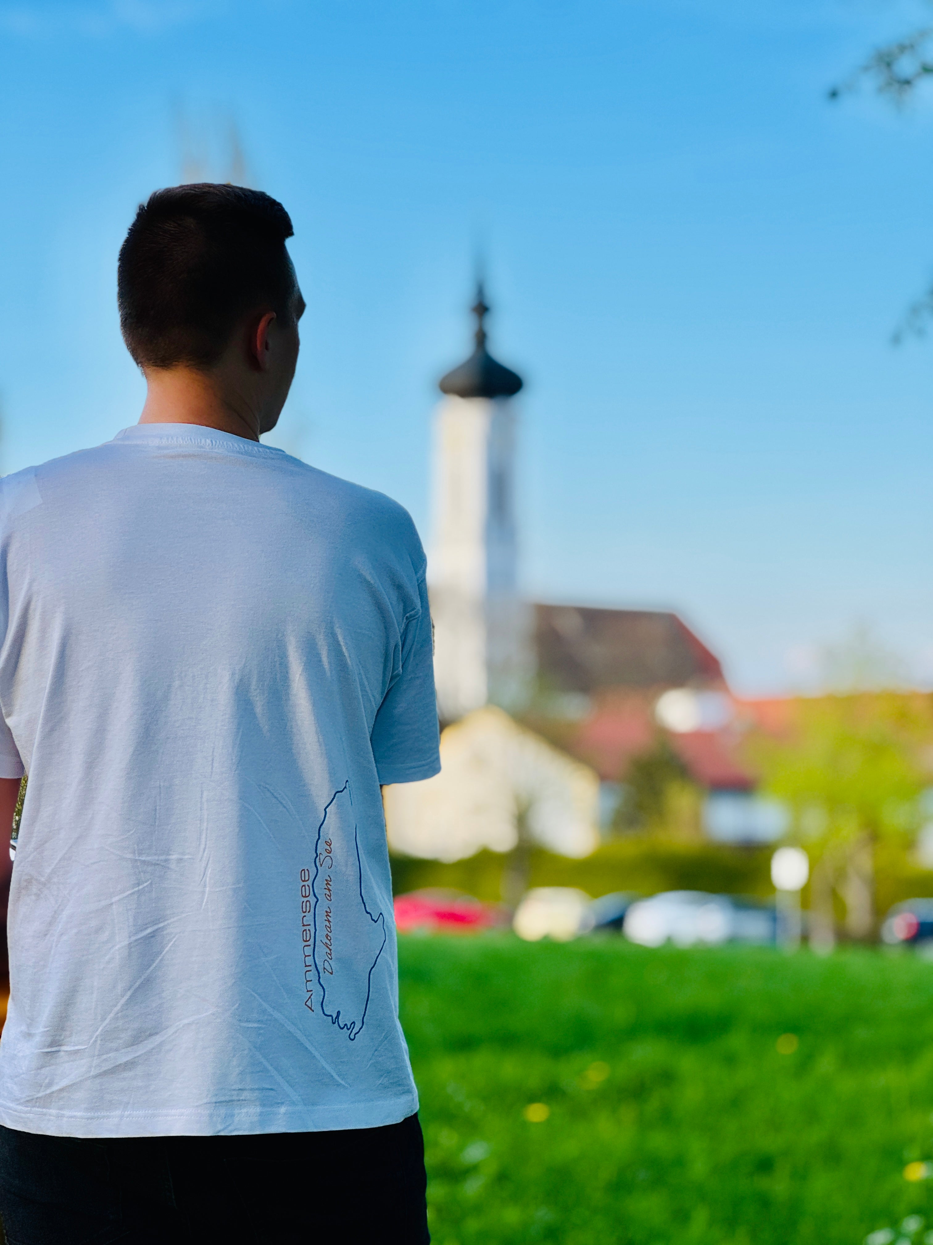 Burschn T-Shirt Ammersee - backprint